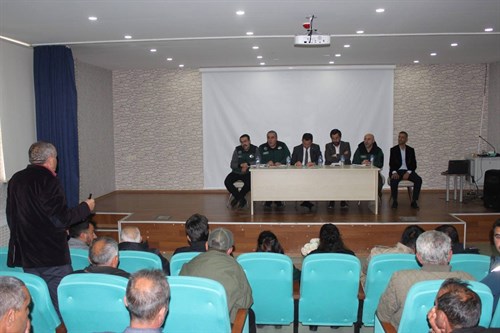 İlçemizde Sulama Birliği Toplantısı Gerçekleştirildi